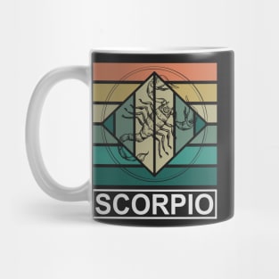 SCORPIO Zodiac Vintage Mug